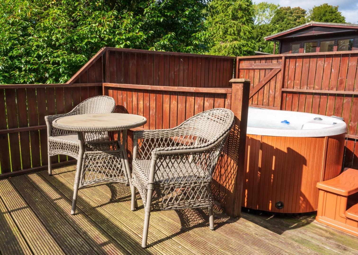 Bluebell Lodge 4 With Hot Tub Newton Stewart Zewnętrze zdjęcie
